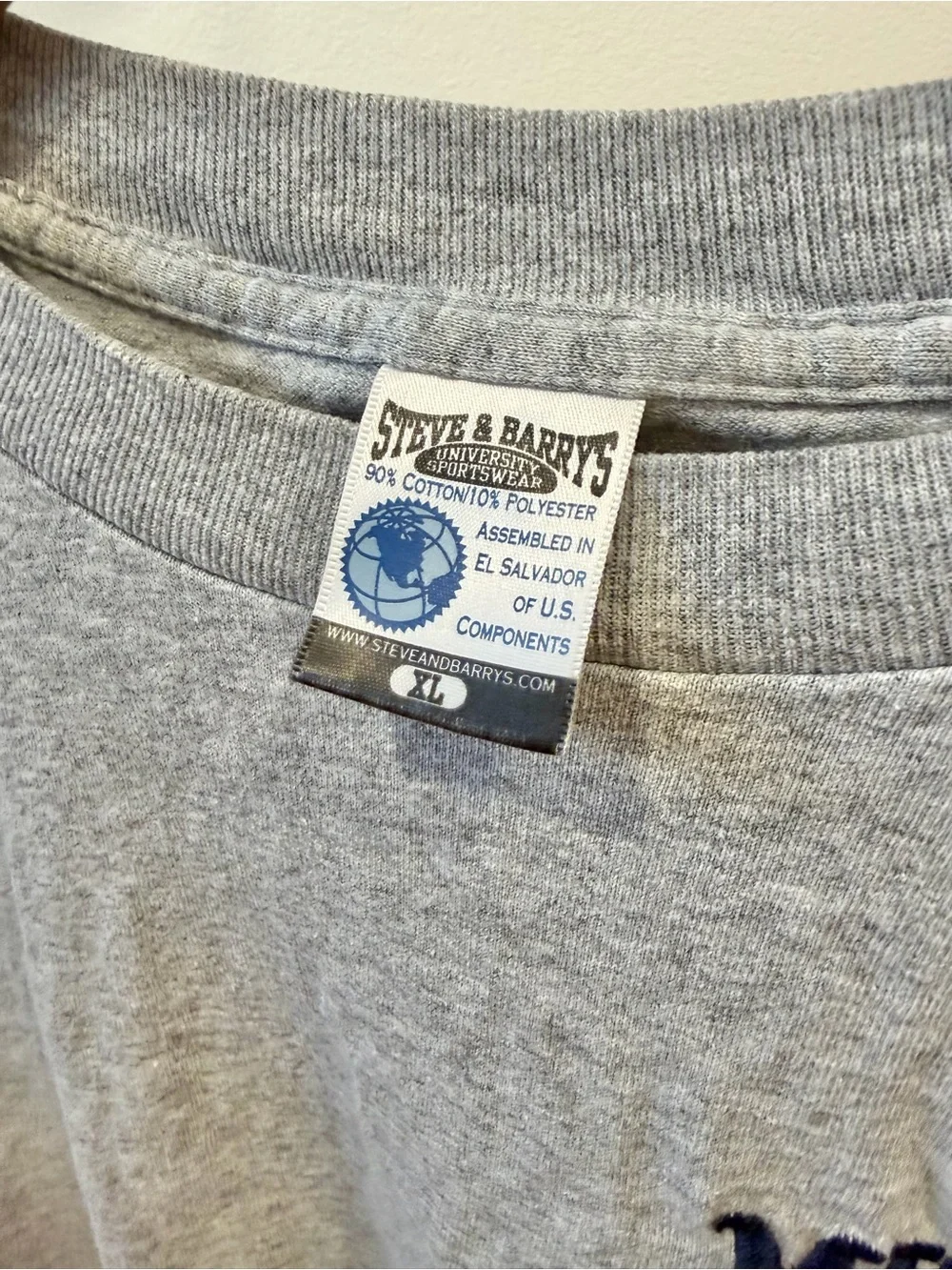 MICHIGAN Steve & Barry’s Y2K Embroidered Long Sleeve Shirt